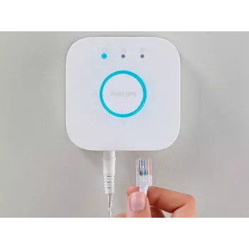 Philips Hue Bridge – išmanusis valdiklis šviestuvams 8719514342620