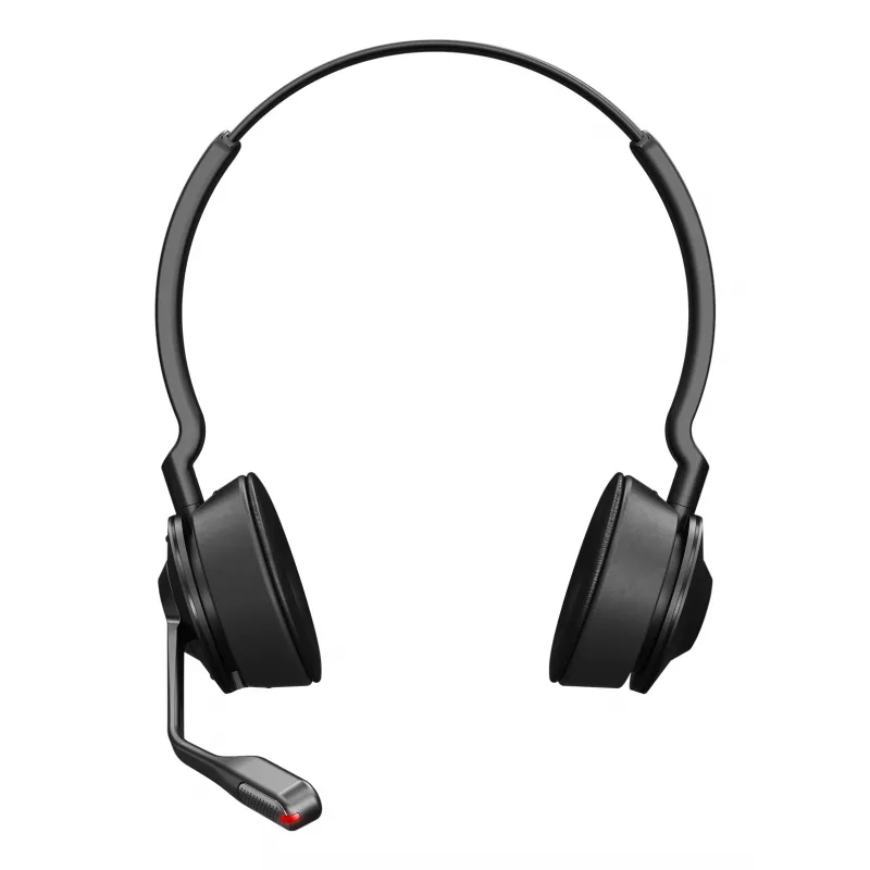 Jabra Engage 55 SE - USB-A MS Stereo, EMEA/APAC, belaidė ausinė, 40–16000 Hz, biurui/skambučių centrui, 83 g, juoda