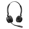 Jabra Engage 55 SE - USB-A UC Stereo, belaidė ausinė, 40–16000 Hz, biurui/skambučių centrui, 83 g, juoda