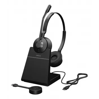 Jabra Engage 55 SE - USB-C UC stereo ausinės su stovu (EMEA/APAC)