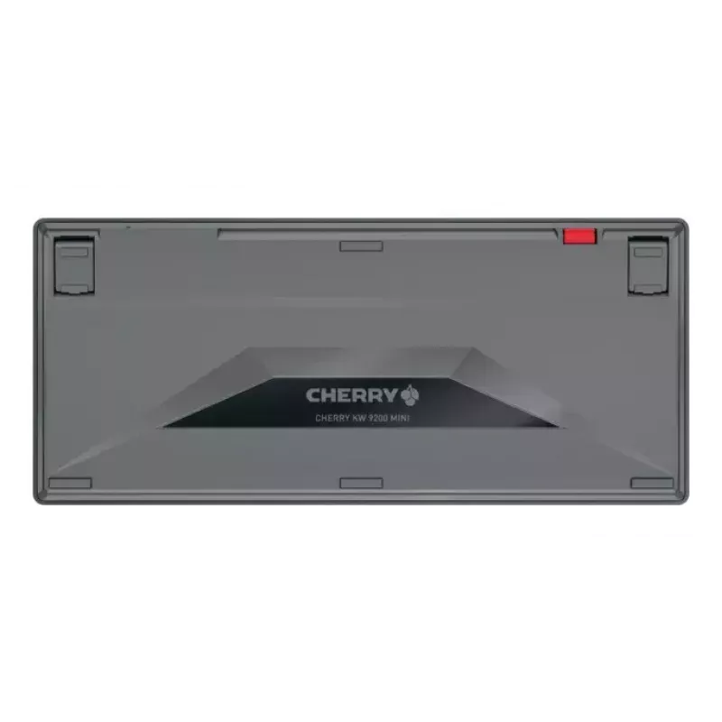 CHERRY KW 9200 MINI belaidė kompaktiška klaviatūra USB + RF + Bluetooth QWERTZ juoda