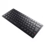 CHERRY KW 9200 MINI belaidė kompaktiška klaviatūra USB + RF + Bluetooth QWERTZ juoda