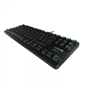 CHERRY G80-3000N RGB TKL klaviatūra, USB, QWERTZ, vokiškas išdėstymas, juoda