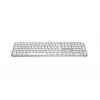 Belaidė klaviatūra Logitech MX Keys S universali RF Wireless + Bluetooth QWERTZ vokiška aliumininė balta