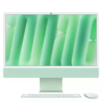 Viename kompiuteris Apple iMac 24 colių M4 lustas 16 GB RAM 256 GB SSD Apple GPU macOS