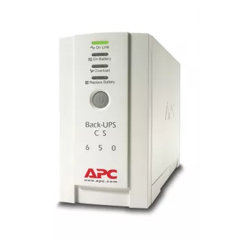 APC Back-UPS BK650EI nepertraukiamo maitinimo šaltinis (UPS) - 650VA, 4x C13 išvestis, USB
