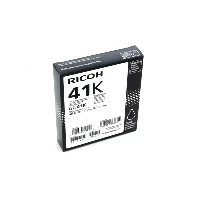 Kasetė Ricoh 405761 originali standartinės talpos fotodažai juodi