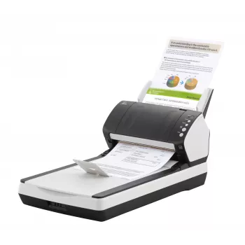 Ricoh fi-7240 plokščiasis ir ADF skaitytuvas 600 x 600 DPI A4 juoda, balta