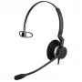 Jabra BIZ 2300 Mono, NC, laidinė ausinė, skirta biurui/skambučių centrui, 150–4500 Hz, 49 g, juoda