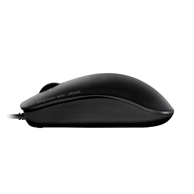 CHERRY MC 2000 laidinė pelė su pasvirimo ratuku, juoda, USB