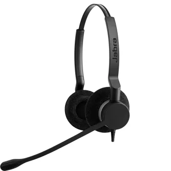 Ausinės Jabra BIZ 2300 Duo, NC, laidinės, biurui/skambučių centrui, 150-4500 Hz, 65 g, juodos