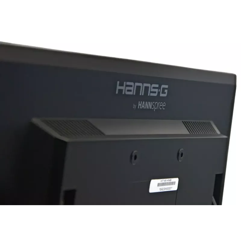 Hannspree HT161HNB monitorius 39,6 cm (15,6 col.) 1366 x 768 pikselių HD LED jutiklinis stalinis juodas