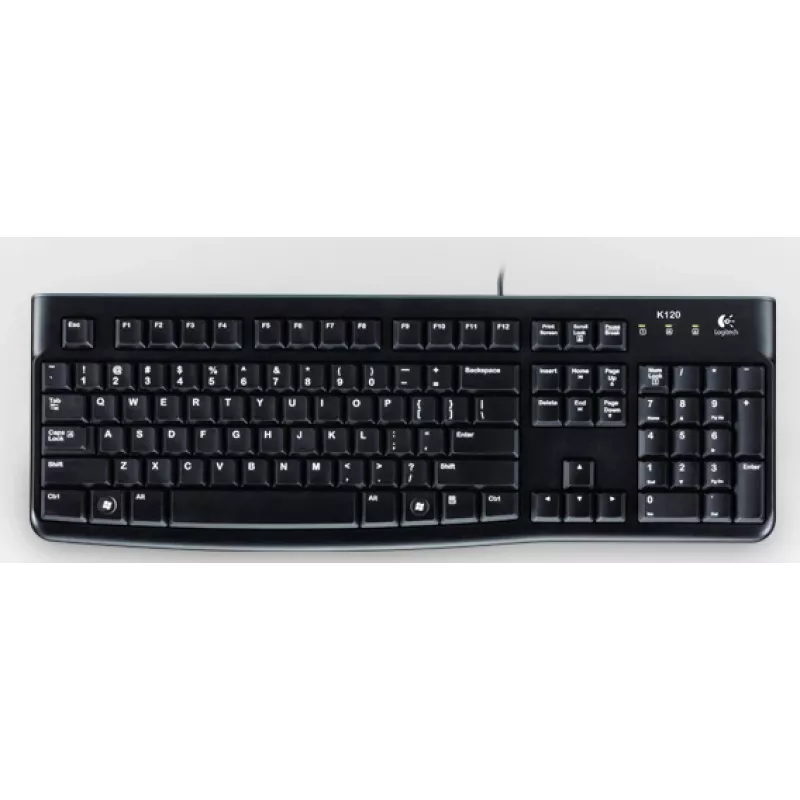 LOGITECH Klaviatūra K120 - Verslui - Qwertz Šveicariška