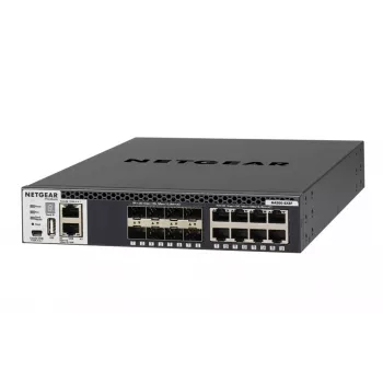 NETGEAR M4300-8X8F valdomas L3 10G Ethernet jungiklis (100/1000/10000) 1U juodas