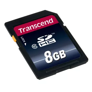 Flash atminties kortelė Transcend 8GB SDHC Class 10 TS8GSDHC10