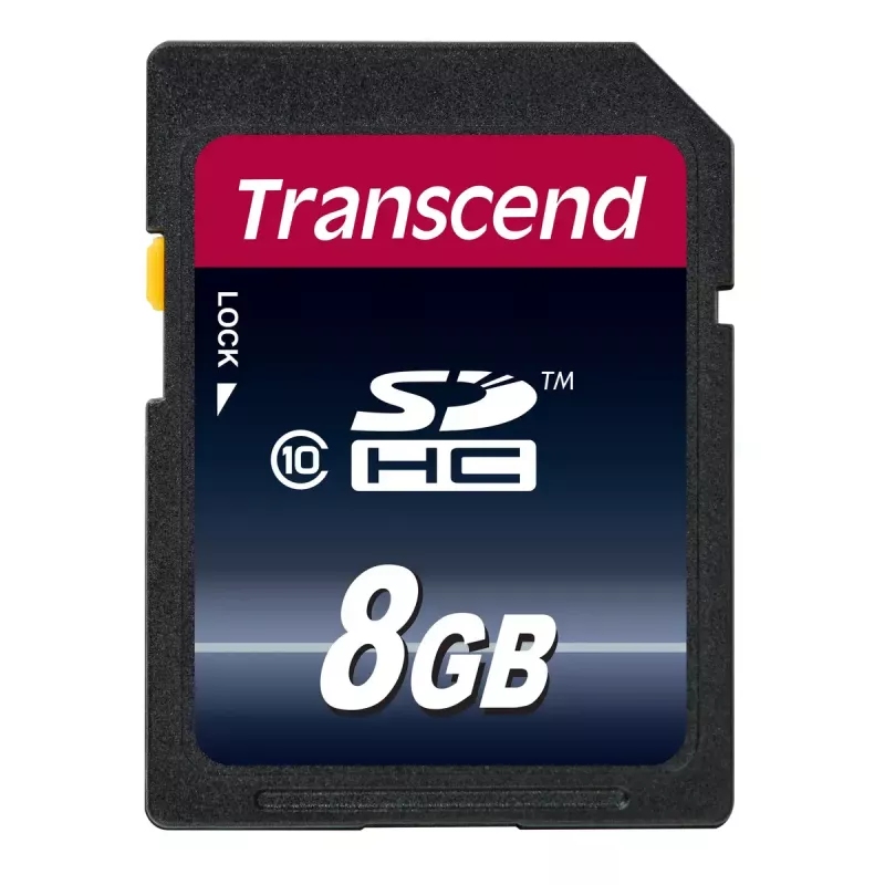 Flash atminties kortelė Transcend 8GB SDHC Class 10 TS8GSDHC10