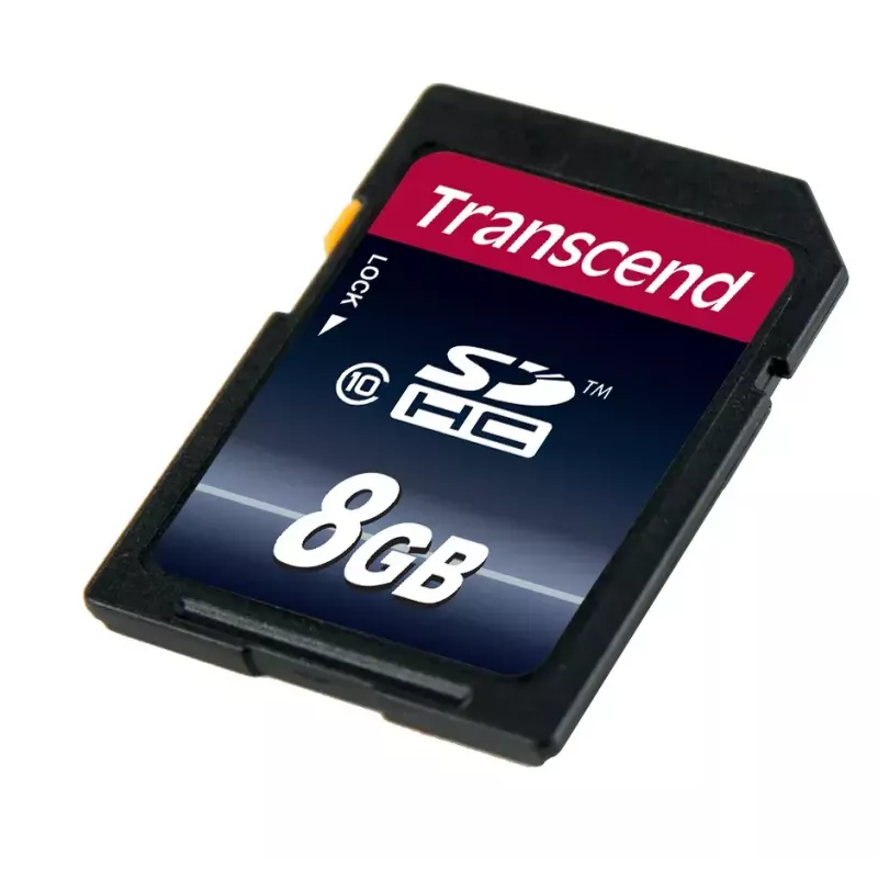 Flash atminties kortelė Transcend 8GB SDHC Class 10 TS8GSDHC10