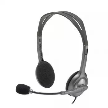 LOGITECH H110 – Stereo ausinės su mikrofonu, 3.5 mm