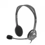 LOGITECH H110 – Stereo ausinės su mikrofonu, 3.5 mm