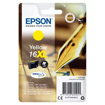 Epson 16XL DURABrite Ultra rašalo kasetė geltona