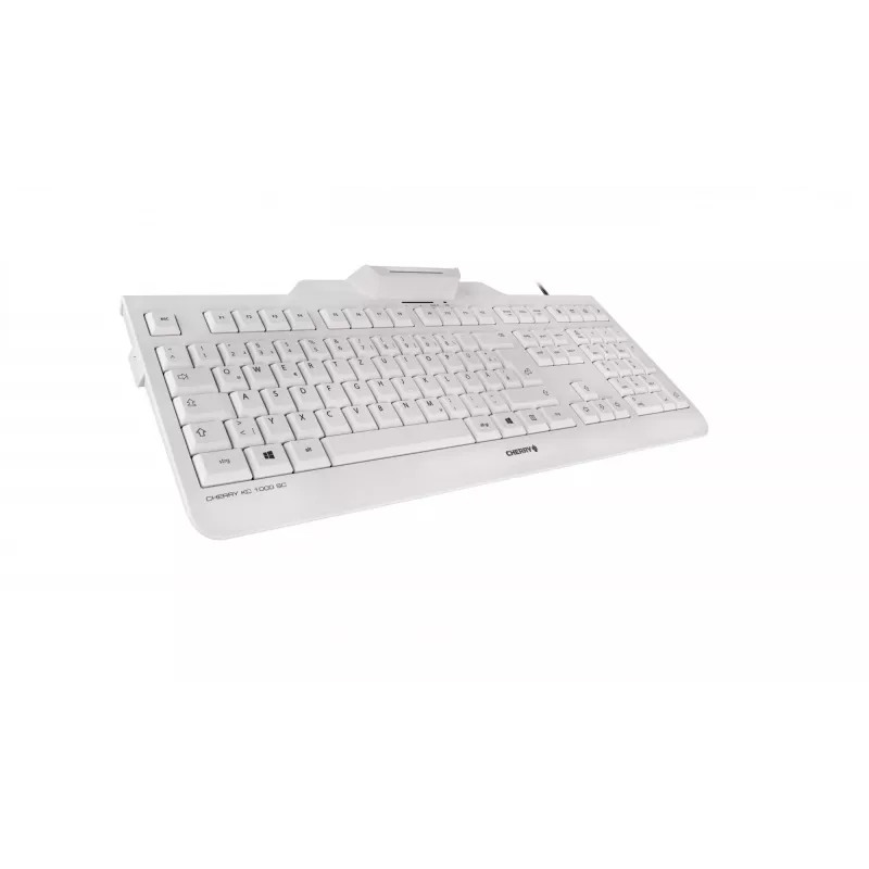 Contour Design KC 1000 SC klaviatūra Office USB QWERTZ vokiška pilka