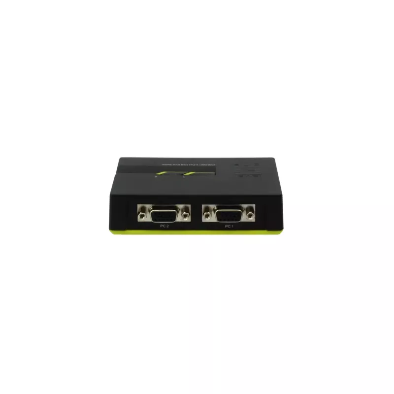 LevelOne KVM-0221 2 prievadų USB VGA KVM jungiklis su garso palaikymu