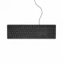 DELL KB216 laidinė klaviatūra – vokiškas išdėstymas (QWERTZ), juoda