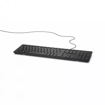 DELL KB216 laidinė klaviatūra – vokiškas išdėstymas (QWERTZ), juoda