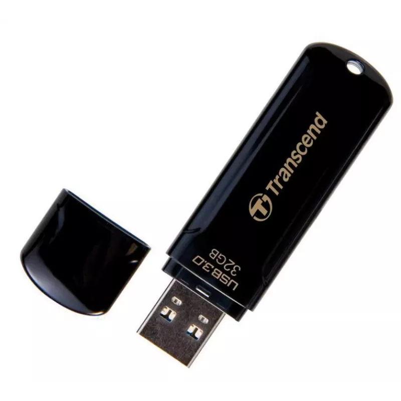 TRANSCEND Jetflash 700 - 32GB USB atmintukas - USB 3.0 - Juodas