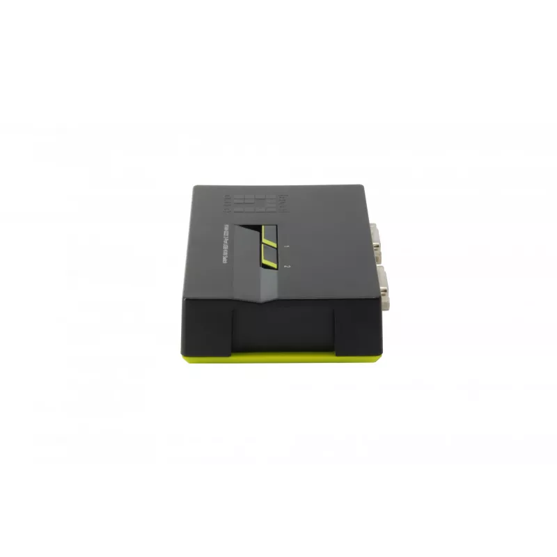 LevelOne 2 prievadų USB VGA KVM jungiklis, 2048 x 1536 pikseliai, juoda, žalia