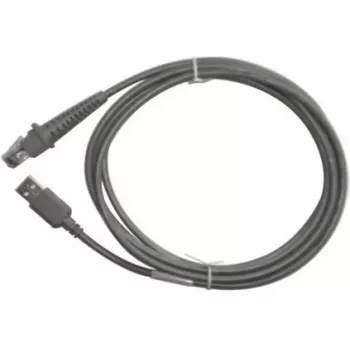 Datalagic 90A052065 USB laidas – A tipo – sustiprintas – tiesus – maitinimo išjungimo gnybtu – 2 m (USB sertifikuotas)