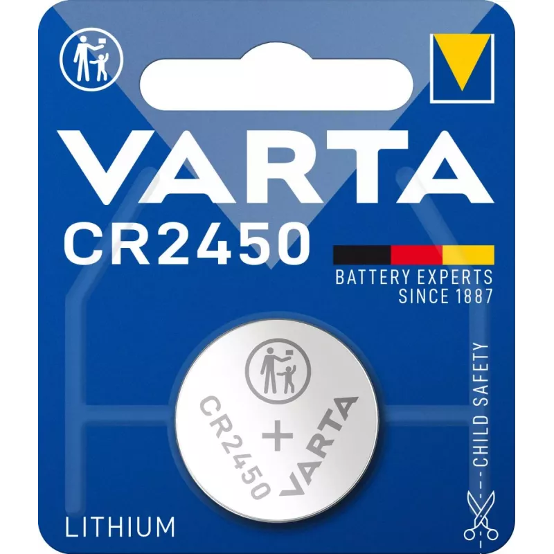VARTA baterija ličio monetinė CR2450 3V