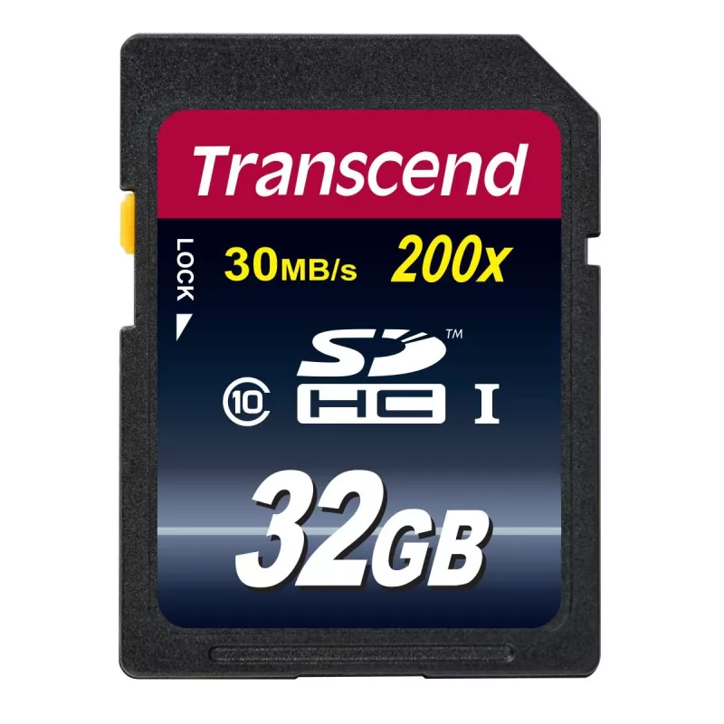TRANSCEND SDHC 32GB Class 10 atminties kortelė