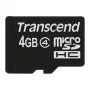 MicroSDHC atminties kortelė Transcend 4GB, modelis TS4GUSDC4