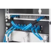 DIGITUS CAT6 pataisų skydelis 8 prievadų ekranuotas juodas 10 colių