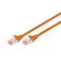 DIGITUS Patch kabelis CAT6 S/FTP 0,5 m oranžinis (DK-1644-005/OR)