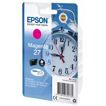 Epson 27 rašalo kasetė, purpurinė (T2703) DURABrite Ultra