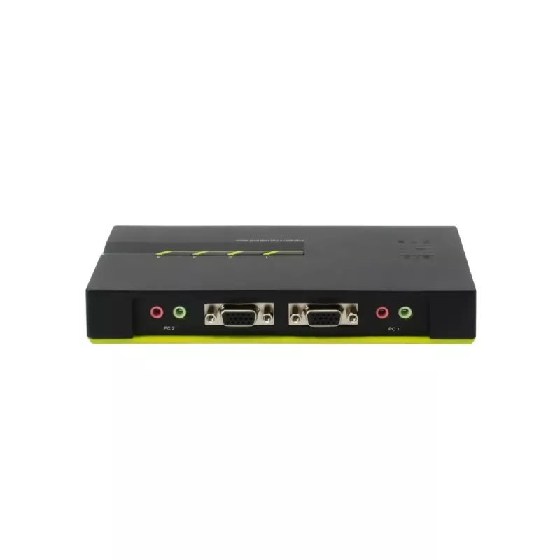 LevelOne 4 prievadų USB VGA KVM jungiklis su garsu