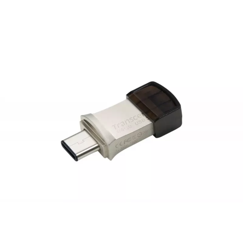 USB atmintukas Transcend 64GB USB Type-A USB Type-C JetFlash 890