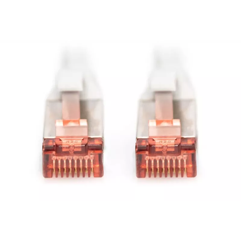 DIGITUS Patch laidas CAT6 S/FTP Snagless Cu 5m pilkas