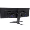 Dviejų monitorių pakėlimo stovas Ergotron Neo Flex 62.2 cm juodas