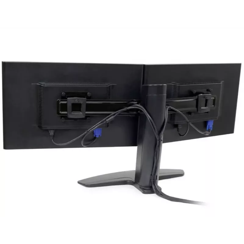 Dviejų monitorių pakėlimo stovas Ergotron Neo Flex 62.2 cm juodas