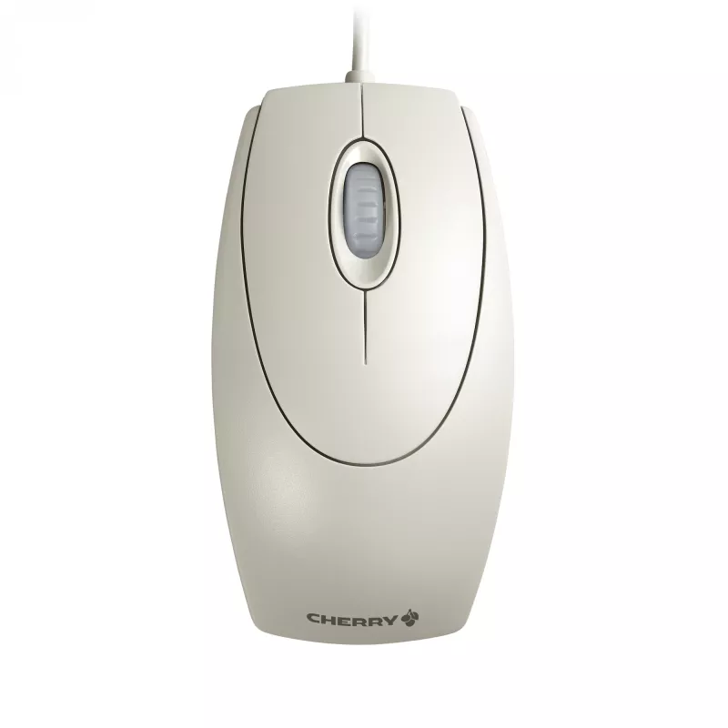 CHERRY WHEELMOUSE OPTICAL Laidinė pelė, šviesiai pilka, PS2/USB