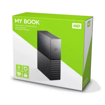 WESTERN DIGITAL Išorinis kietasis diskas My Book 6TB USB-A 3.2 Gen 1