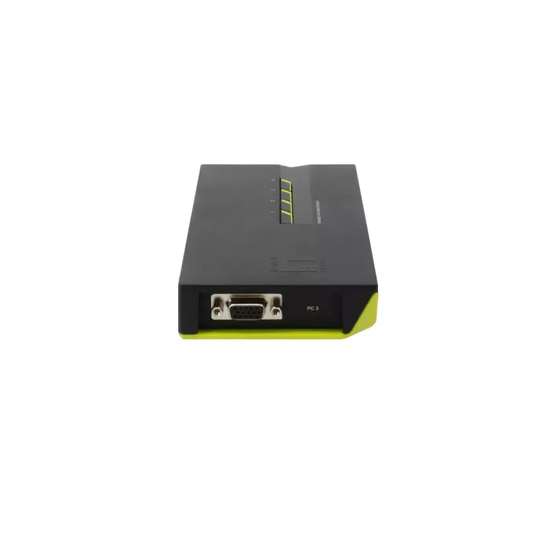 KVM jungiklis LevelOne 4 prievadų USB VGA KVM-0422