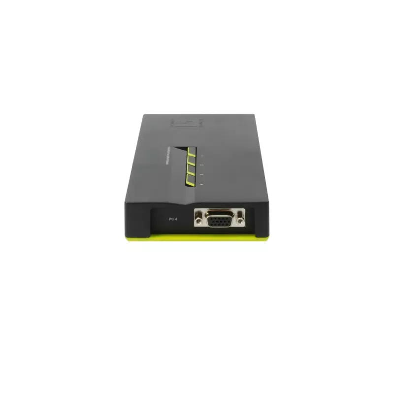 KVM jungiklis LevelOne 4 prievadų USB VGA KVM-0422