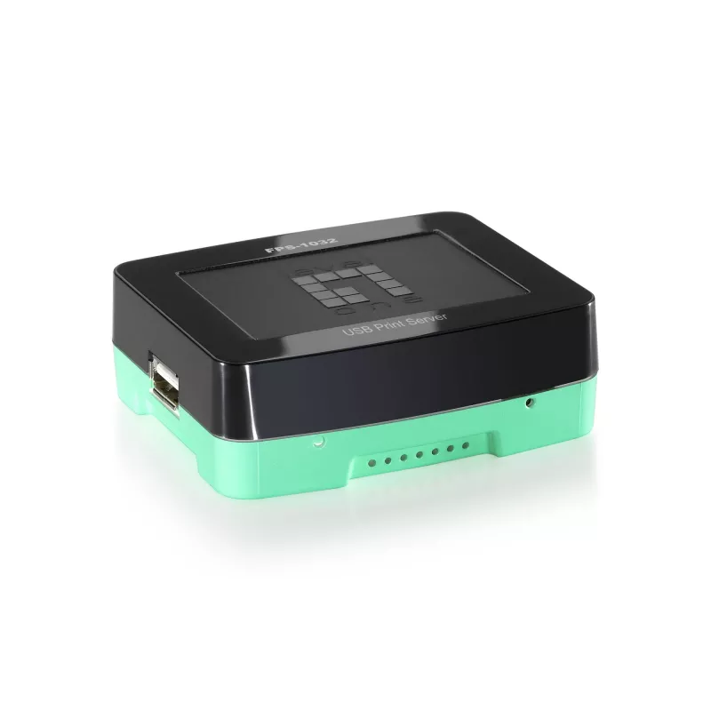 Levelone USB spausdintuvo serveris, juodas