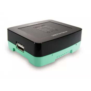 Levelone USB spausdintuvo serveris, juodas