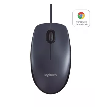 LOGITECH Pelė B100 – Optinė – Juoda