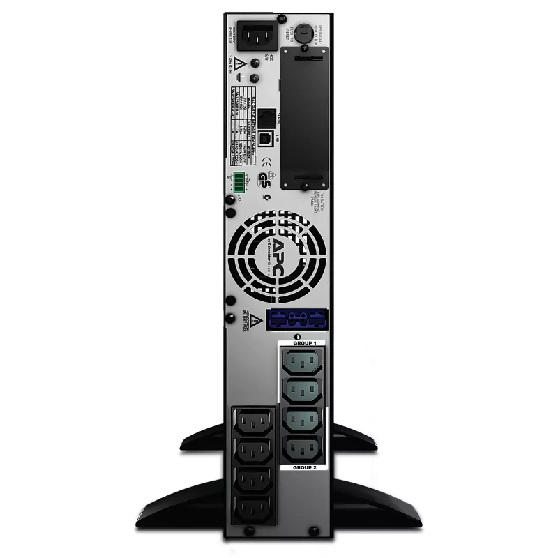 APC Smart-UPS X SMX1000I – 1000VA, 8x C13 išėjimai, USB, praplečiamas veikimo laikas